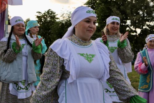 В Алексеевском прошел традиционный сбор подарков к Сабантую