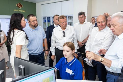 В Алексеевском районе открыли агротехкласс кооперативного профиля