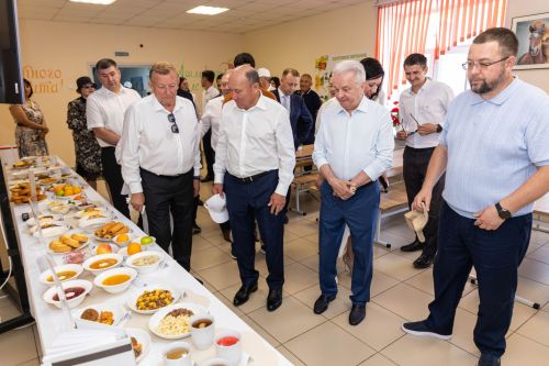 В Алексеевском районе открыли агротехкласс кооперативного профиля