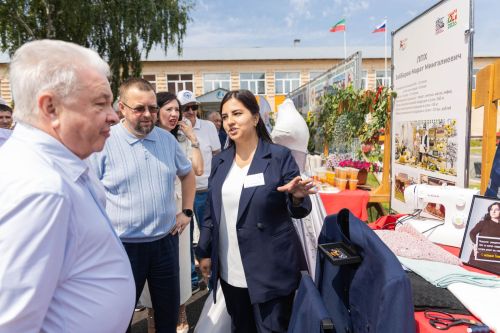 В Алексеевском районе открыли агротехкласс кооперативного профиля