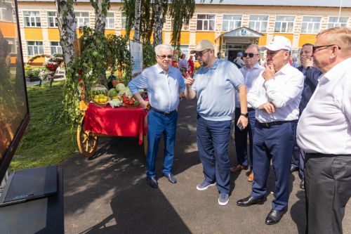 В Алексеевском районе открыли агротехкласс кооперативного профиля