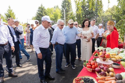 В Алексеевском районе открыли агротехкласс кооперативного профиля
