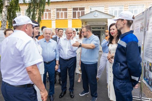 В Алексеевском районе открыли агротехкласс кооперативного профиля