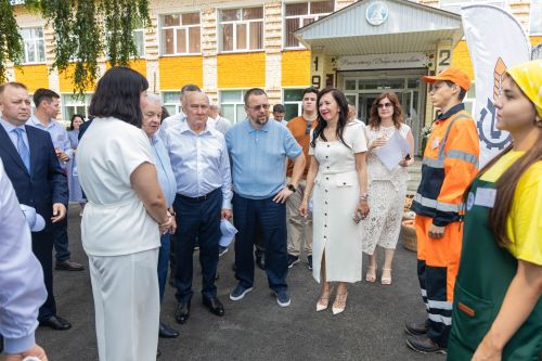 В Алексеевском районе открыли агротехкласс кооперативного профиля