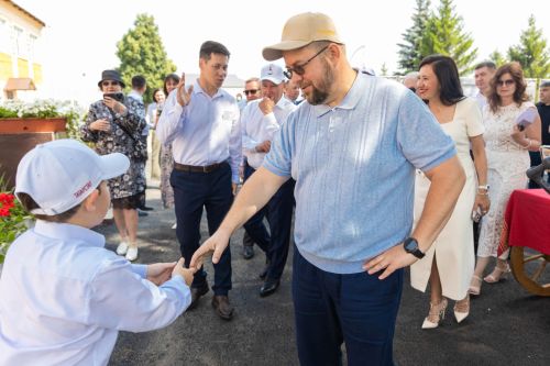В Алексеевском районе открыли агротехкласс кооперативного профиля