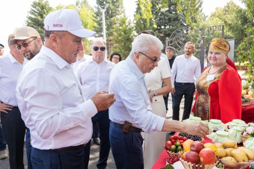 В Алексеевском районе открыли агротехкласс кооперативного профиля