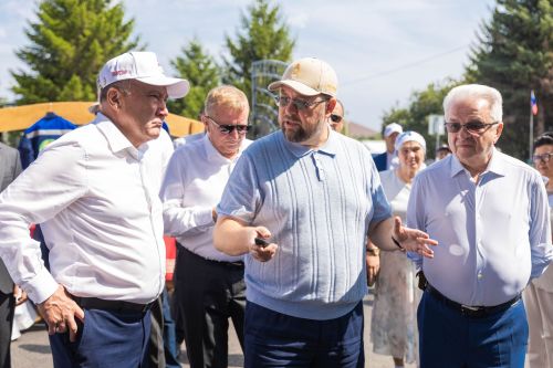 В Алексеевском районе открыли агротехкласс кооперативного профиля
