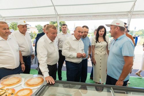 В Алексеевском районе открыли агротехкласс кооперативного профиля
