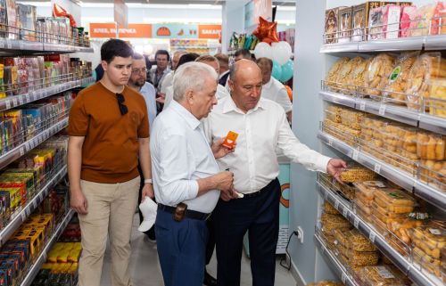В Алексеевском районе открыли агротехкласс кооперативного профиля