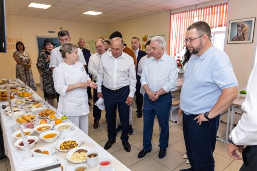 В Алексеевском районе открыли агротехкласс кооперативного профиля