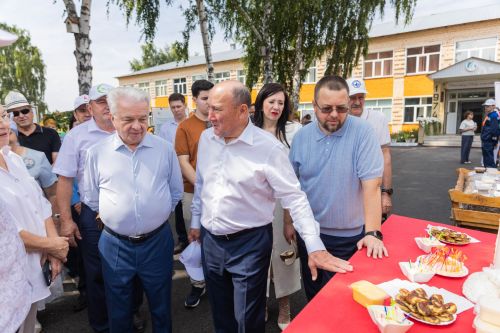 В Алексеевском районе открыли агротехкласс кооперативного профиля