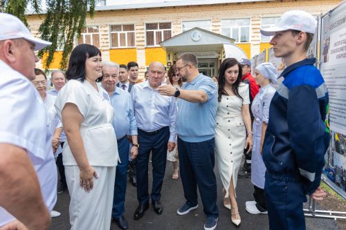 В Алексеевском районе открыли агротехкласс кооперативного профиля