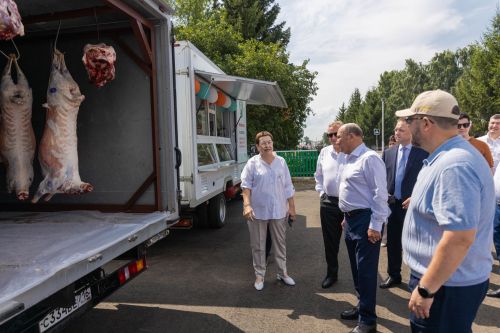 В Алексеевском районе открыли агротехкласс кооперативного профиля