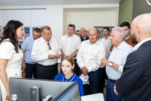 В Алексеевском районе открыли агротехкласс кооперативного профиля