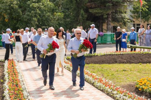 В Алексеевском районе открыли агротехкласс кооперативного профиля