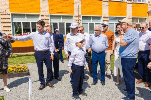 В Алексеевском районе открыли агротехкласс кооперативного профиля