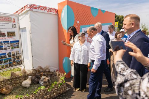 В Алексеевском районе открыли агротехкласс кооперативного профиля