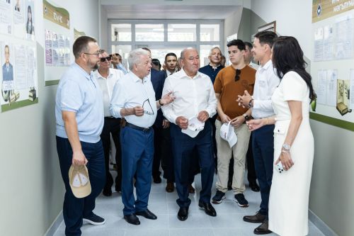 В Алексеевском районе открыли агротехкласс кооперативного профиля