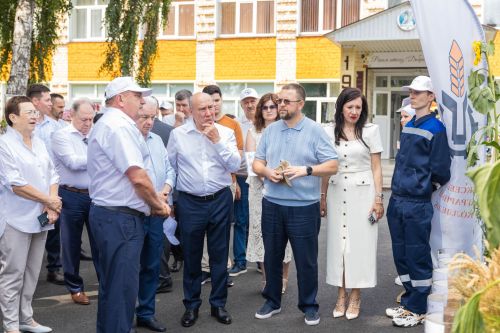В Алексеевском районе открыли агротехкласс кооперативного профиля