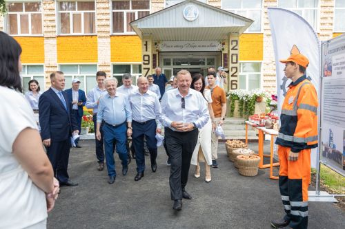 В Алексеевском районе открыли агротехкласс кооперативного профиля