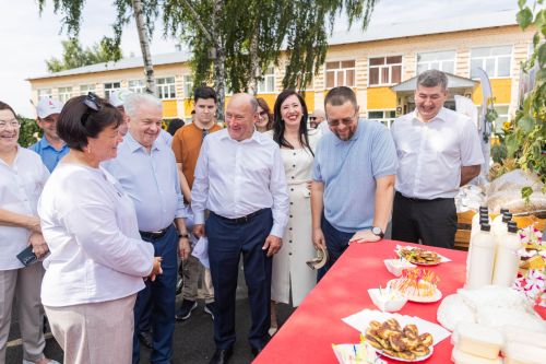 В Алексеевском районе открыли агротехкласс кооперативного профиля