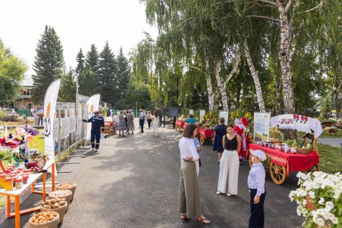 В Алексеевском районе открыли агротехкласс кооперативного профиля