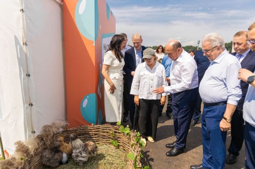 В Алексеевском районе открыли агротехкласс кооперативного профиля