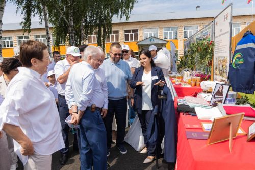 В Алексеевском районе открыли агротехкласс кооперативного профиля