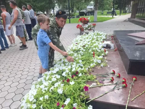 Моряки района отметили праздник