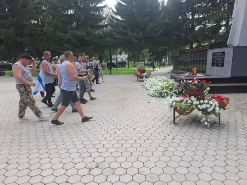Моряки района отметили праздник