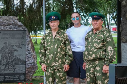 В Алексеевское прибыл участник велопробега памяти погибших бойцов СВО