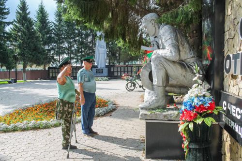В Алексеевское прибыл участник велопробега памяти погибших бойцов СВО