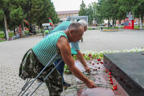 В Алексеевское прибыл участник велопробега памяти погибших бойцов СВО