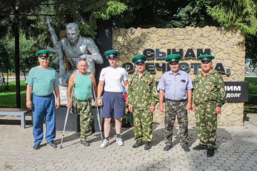 В Алексеевское прибыл участник велопробега памяти погибших бойцов СВО