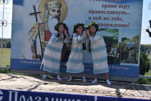 В Войкино отметили День Крещения Руси и День села