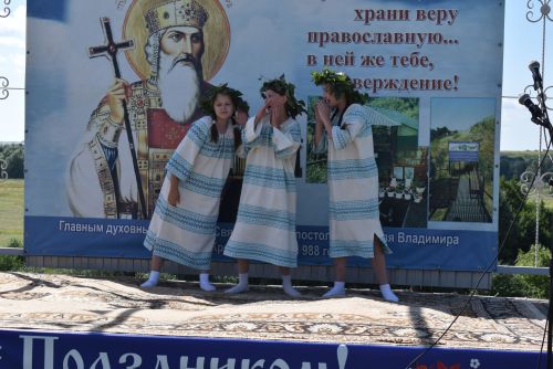 В Войкино отметили День Крещения Руси и День села