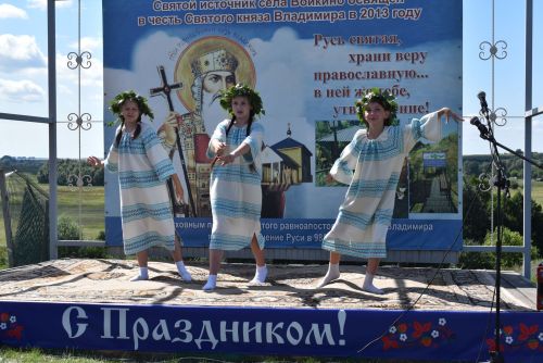 В Войкино отметили День Крещения Руси и День села