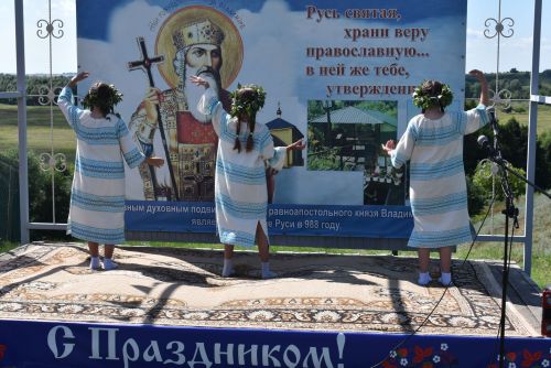 В Войкино отметили День Крещения Руси и День села