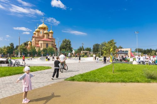 «Нескучная школа» прошла в Алексеевском парке «Семья»