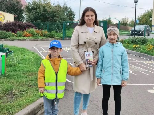Дошкольникам Алексеевского района напомнили о правилах дорожного движения