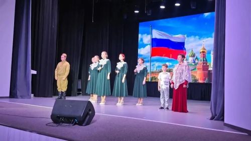 В Районном доме культуры прошёл патриотический концерт «Слава России»