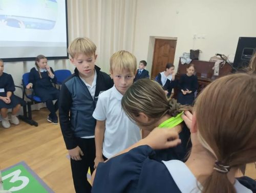 Школьники Алексеевского района проверили знания ПДД в игровом формате