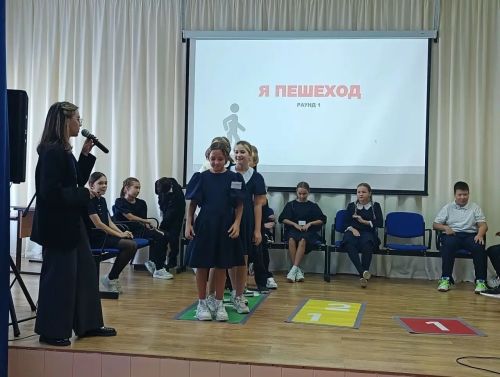 Школьники Алексеевского района проверили знания ПДД в игровом формате