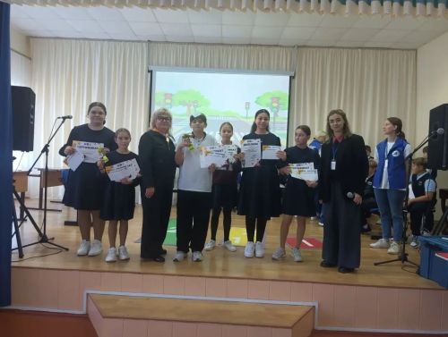 Школьники Алексеевского района проверили знания ПДД в игровом формате