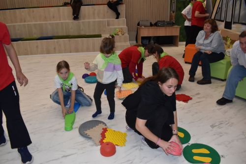 Дети с ОВЗ и их сверстники стали одной командой в Алексеевском