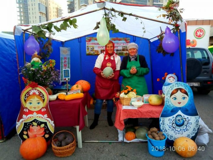 Алексеевцы реализовывают сельскохозяйственную продукцию на городских ярмарках