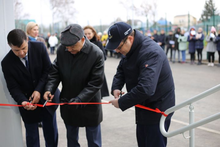 В Алексеевском районе состоялось торжественное открытие спортивного комплекса "Темп"