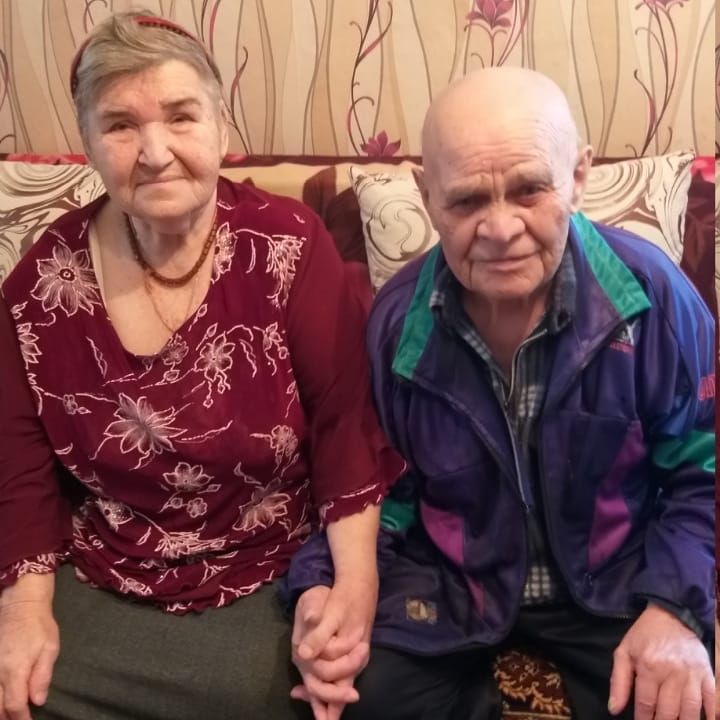 Супруги Русаковы Леонид Петрович и Анна Михайловна отметили бриллиантовую свадьбу