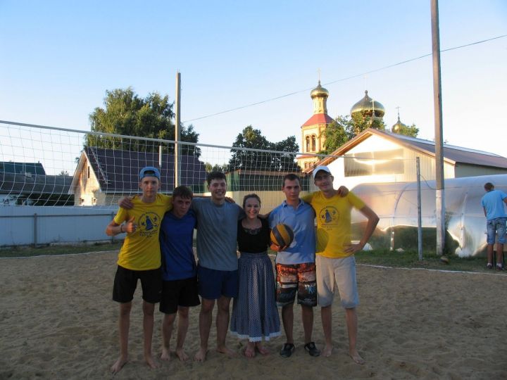 В воскресенье 12 августа в Алексеевском благочинии прошел традиционный волейбольный турнир