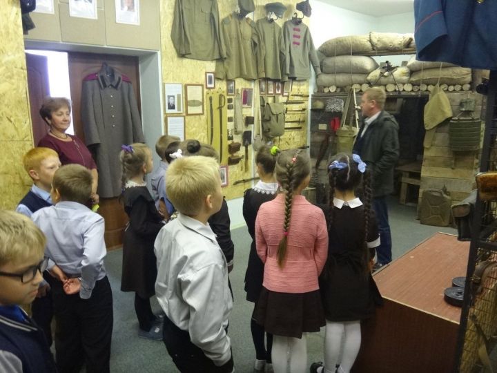 Школьники алексеевской средней школы №2 посетили музейную комнату